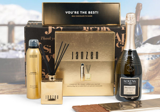 Janzen bedrukken: verzorgde giftsets en geurproducten met een persoonlijke boodschap